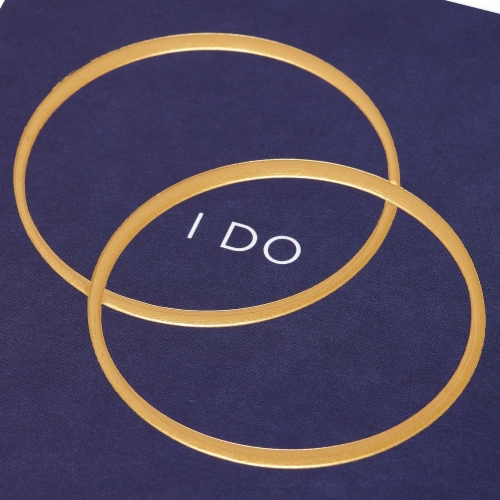 American Greetings Wedding Card - I Do (#29) Perspective: back