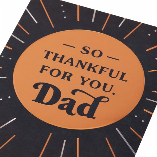 American Greetings Birthday Card for Dad - Thankful For You (#20) Perspective: back