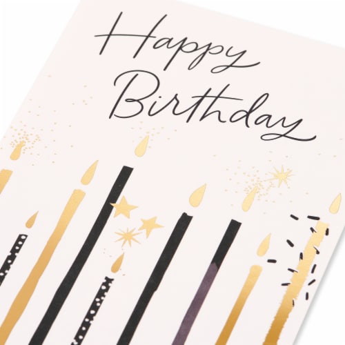 American Greetings #35 Birthday Candle Card Perspective: back