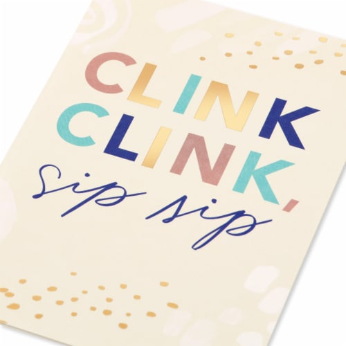American Greetings #51 Birthday Card (Serious Celebrating) Perspective: back