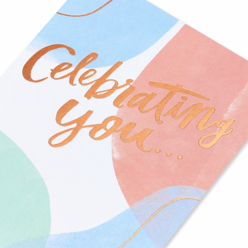 American Greetings Birthday Card - Celebrating You (#23) Perspective: back