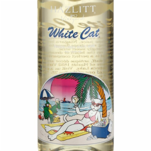 Hazlitt 1852 Vineyards White Cat White Blend New York Wine Perspective: back