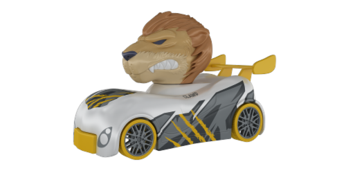 RC Knuckle-Headz - Lion Perspective: back