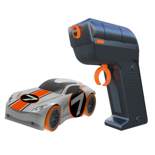 Tracer Racers RC - Orange Car Perspective: back