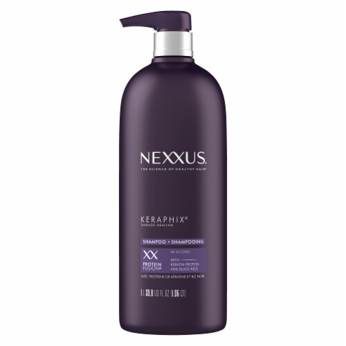 Nexxus Keraphix With ProteinFusion Shampoo Perspective: back