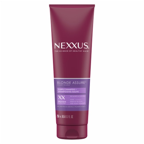 Nexxus® Blonde Assure™ Purple Shampoo Perspective: back