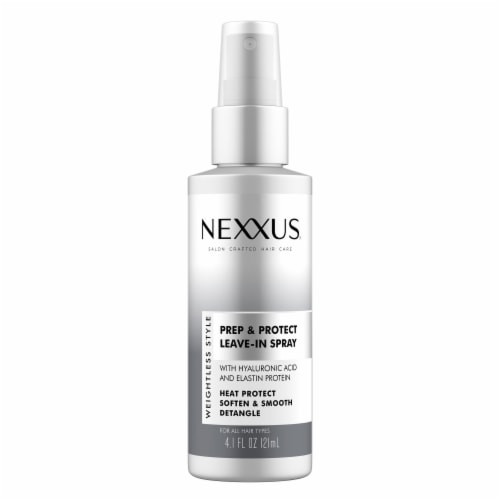 Nexxus Weightless Style Detangler Prep & Protect Leave-In Spray Perspective: back