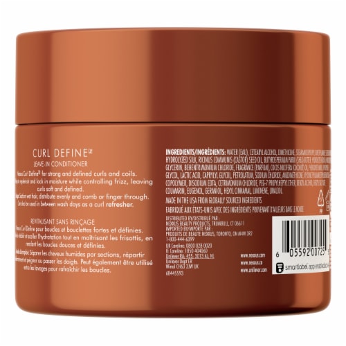 Nexxus® Curl Define Leave-in Conditioner for Curly Hair Perspective: back