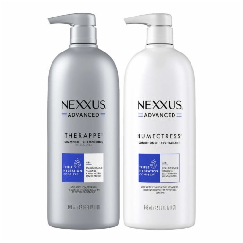 Nexxus Advanced Therappe Shampoo and Humectress Conditioner, 32 Fl Oz (2 Pack) Perspective: back