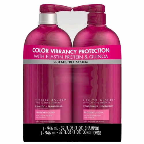 Nexxus Color Assure Shampoo and Conditioner, 32 Fluid Ounce (Pack of 2) Perspective: back