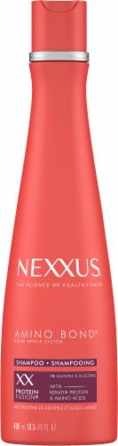 Nexxus Shampoo Amino Bond for Stronger, More Damage-Resistant Hair, 5 Amino Acids & Keratin Protein Perspective: back
