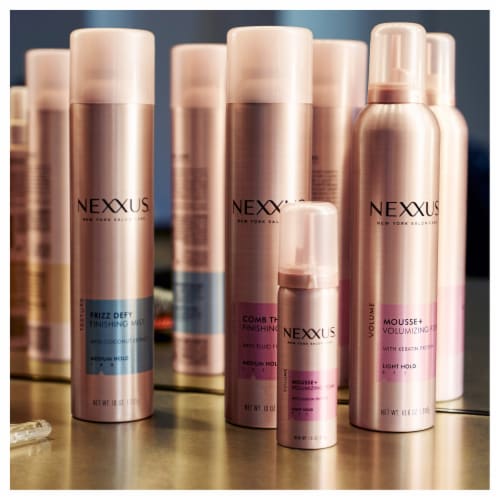 Nexxus Volumizing Foam for Volume Hair Mousse Perspective: back