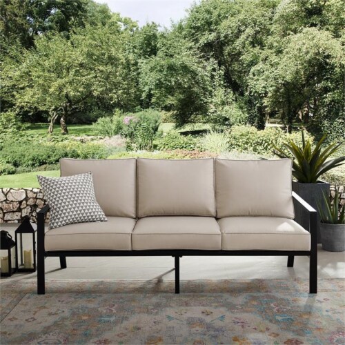 Garden sales metal sofa