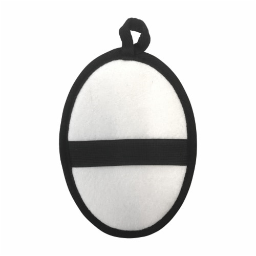 Pure Body Oval Loofa Body Pad Perspective: back