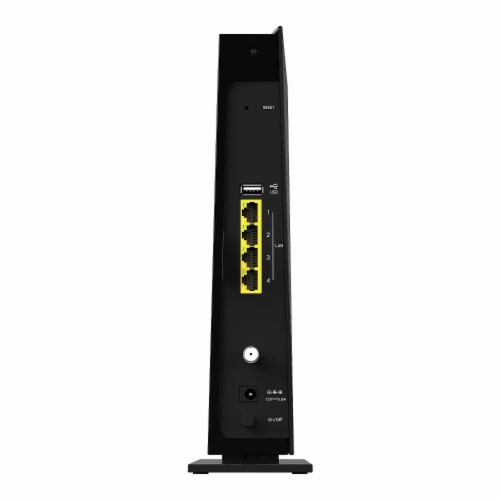 NETGEAR C6300-100NAS Dual Band Wireless and Perspective: back