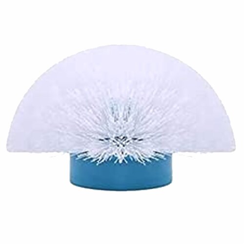 Spin Scrubber Replacement Heads- Set of 3 (Flat, Dome, Corner) Perspective: back