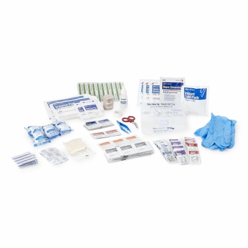 McKesson 50 Person Wall Mount First Aid Kit Plastic Case, 1 ct - Kroger