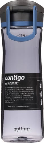 Contigo Water Bottle - Blue Corn Perspective: back
