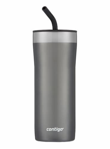 Contigo® Streeterville Stainless Steel Straw Tumbler - Sake Perspective: back