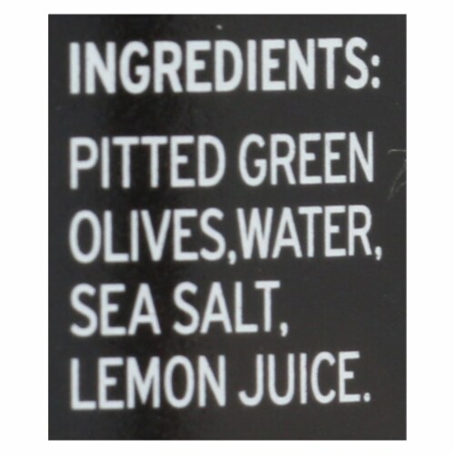 Gaea Pitted Green Olives Perspective: back