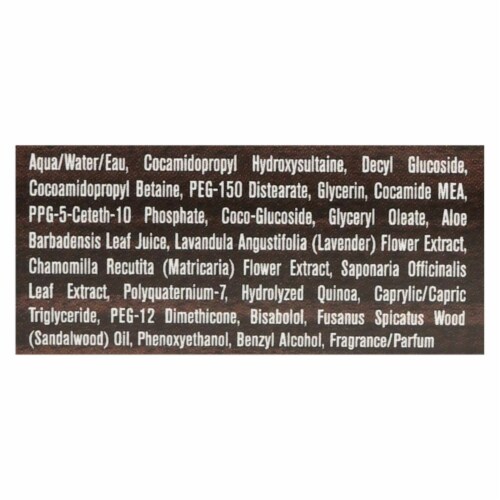 Every Man Jack - Beard & Body Wash Sandalwood - 1 Each - 6.7 OZ Perspective: back