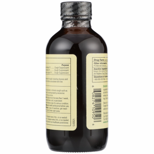 ChildLife Formula 3 Natural Berry Flavor Cough Syrup Perspective: back