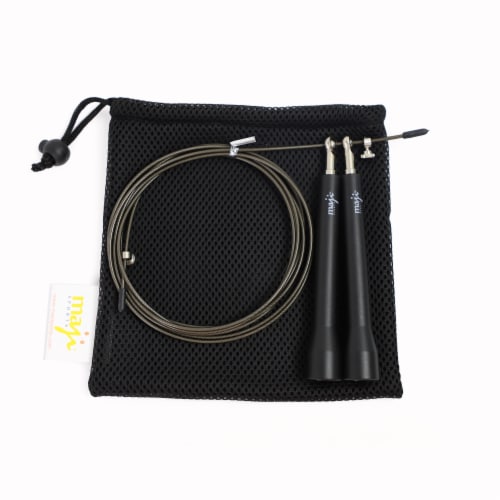 High Speed Jump Rope (with PP handles) Perspective: back