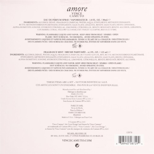 Vince Camuto Amore Fragrance Set Perspective: back
