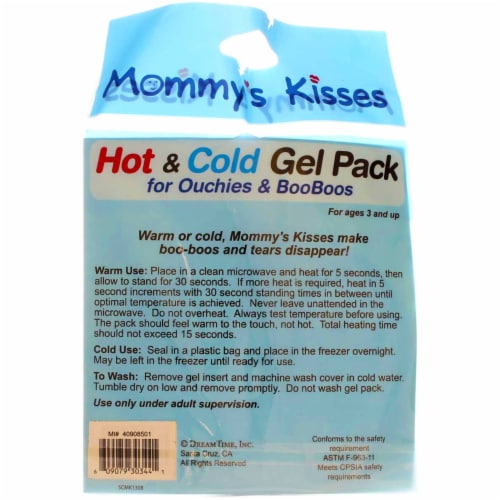 Spa Comforts Mommy Kisses Penguin Hot and Cold Gel Pack Perspective: back