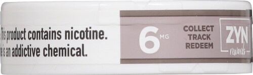 Zyn® 6mg Original Nicotine Pouches Perspective: back