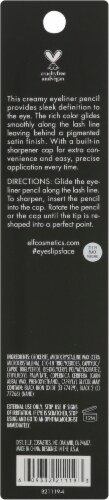 e.l.f. Satin Eyeliner Pencil - Black Perspective: back