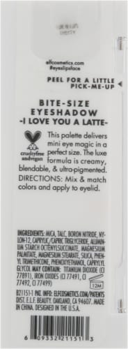 e.l.f. Bite-Size Eyeshadow - I Love You a Latte Perspective: back