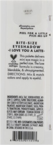 e.l.f. Bite-Size Eyeshadow - I Love You a Latte Perspective: back