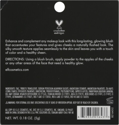 e.l.f. Blush - Blushing Perspective: back