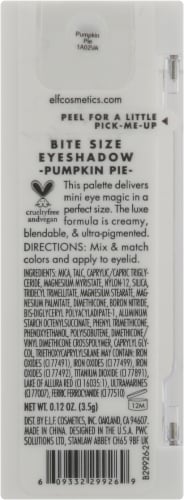 e.l.f. Bite-Size Eyeshadow Pumpkin Pie Perspective: back
