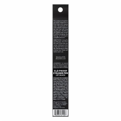 e.l.f. Intense H2O Proof Eyeliner Pen Jet Black Perspective: back