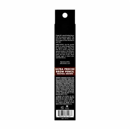 e.l.f. Ultra Precise Brow Pencil Neutral Brown Perspective: back