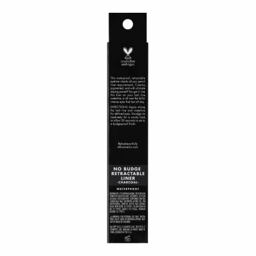 e.l.f. No Budge Retractable Eyeliner Charcoal Perspective: back
