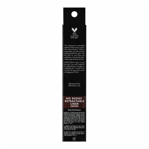 e.l.f. No Budge Coffee Retractable Eyeliner Perspective: back