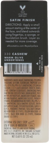 e.l.f. Flawless Finish Foundation Cashew Perspective: back