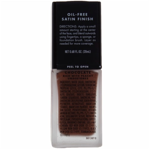 e.l.f. Flawless Satin Foundation Chocolate Perspective: back