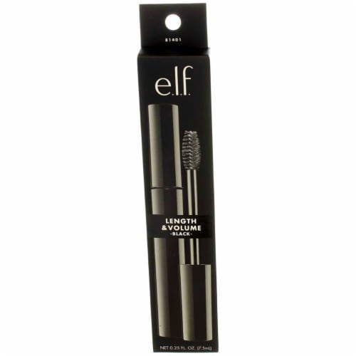 e.l.f. Lengthening & Volumizing Mascara Black Perspective: back