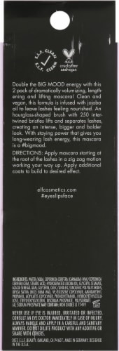 e.l.f. Big Mood Mascara Bundle Black Perspective: back
