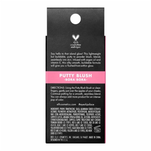 e.l.f. Putty Blush Bora Bora Perspective: back