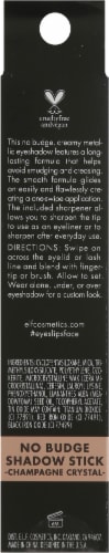 e.l.f. No Budge Eyeshadow Stick Champagne Crystal Perspective: back