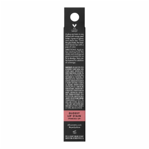 e.l.f. Glossy Lip Stain Pinkies Up Perspective: back