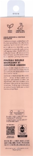 e.l.f. Bronzer & Contour Duo Makeup Brush Perspective: back