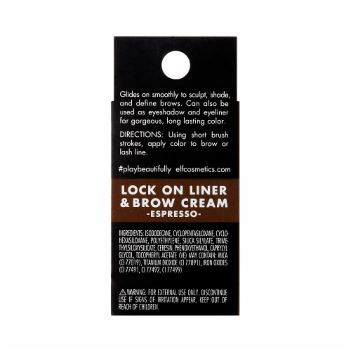 e.l.f. Lock on Liner and Brow Cream - Espresso Perspective: back