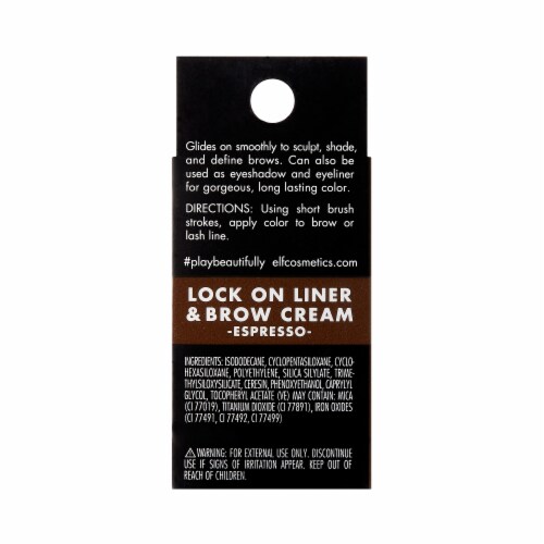 e.l.f. Lock on Liner and Brow Cream - Espresso Perspective: back