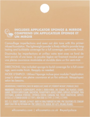 e.l.f. Camo Pressed Powder Foundation 280 N Light Perspective: back